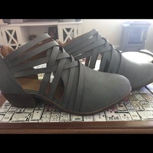 Criss Cross Anklet Booties